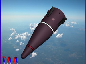emad ballistic missile 3D Model