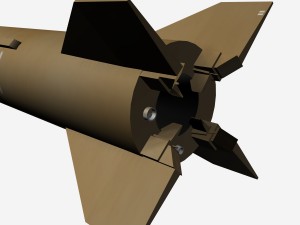 emad ballistic missile 3D Model