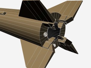 emad ballistic missile 3D Model