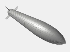 bp-12a missile 3D Model