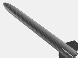 bp-12a missile 3D Model
