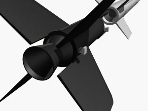 ракета аэроби 300а 3D Модель