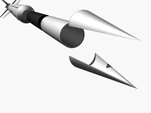 ракета аэроби 300а 3D Модель
