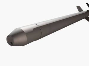aerobee 300a rocket 3D Model