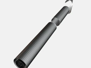 ракета аэроби 300а 3D Модель