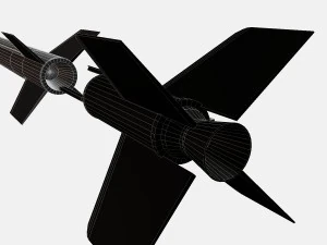 ракета аэроби 300а 3D Модель