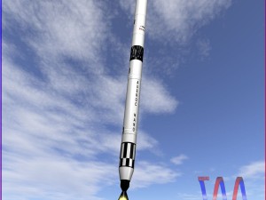 nano rocket Modèle 3D
