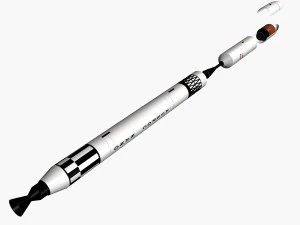 nano rocket 3D Model