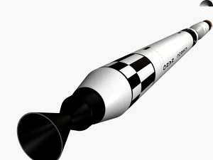 nano rocket 3D Model
