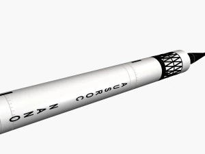 nano rocket 3D Model