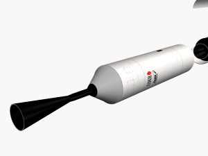 nano rocket 3D Модель