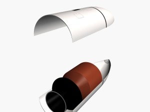 nano rocket 3D Модель