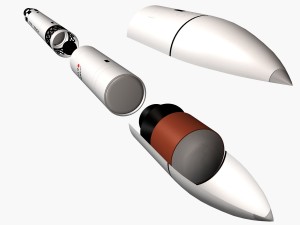 nano rocket 3D Модель