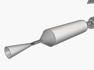 nano rocket 3D Model