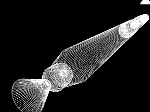 nano rocket 3D Модель