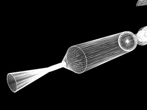 nano rocket 3D Модель