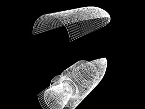 nano rocket 3D Модель