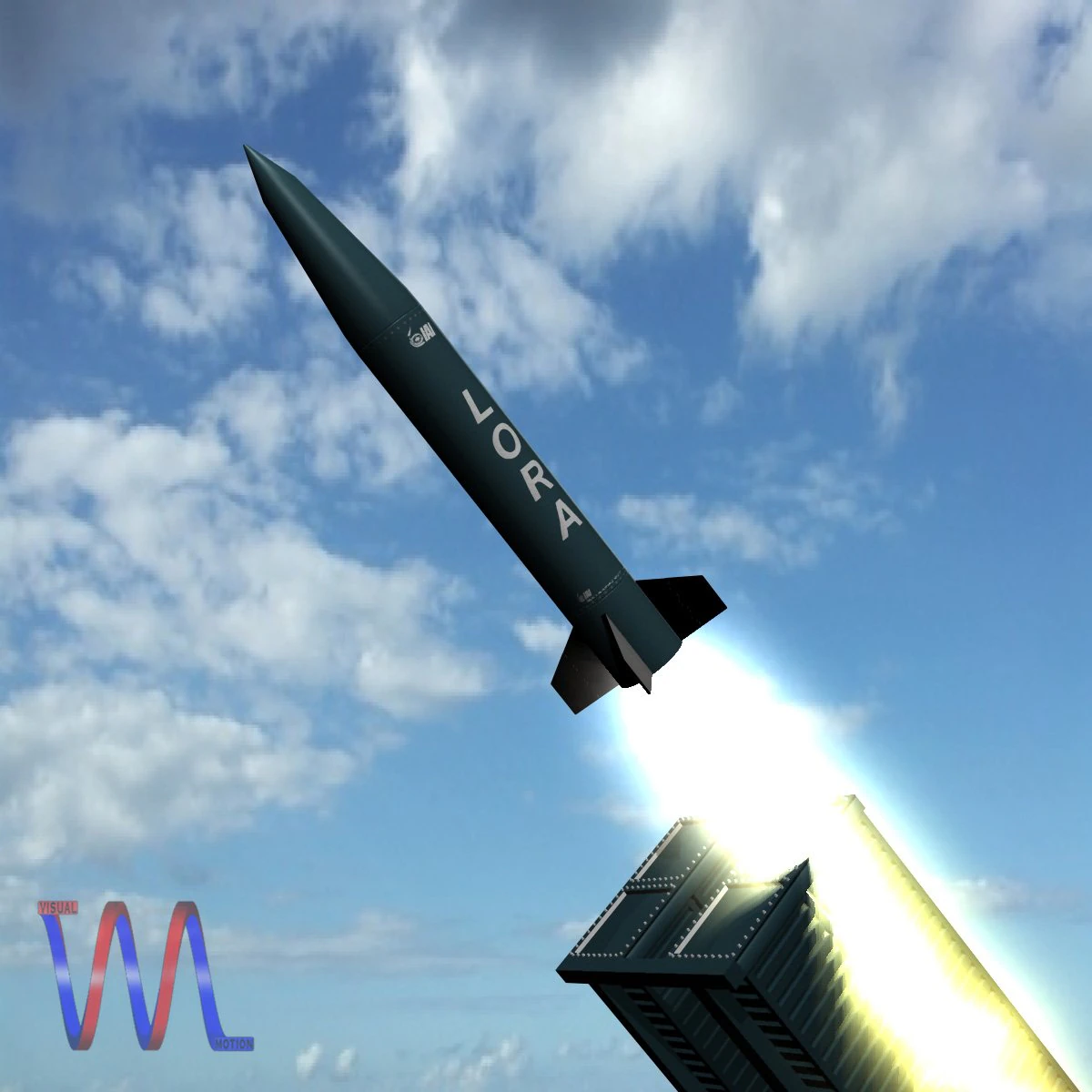 lora missile 3D Model .c4d .max .obj .3ds .fbx .stl .blend 