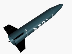 lora missile 3D 모델