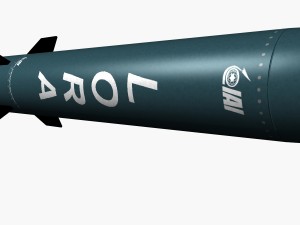 lora missile 3D 모델