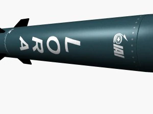 lora missile 3D Model