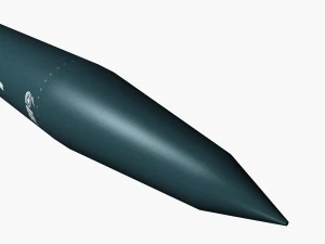 lora missile 3D Model