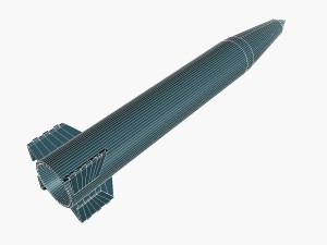 lora missile 3D 모델