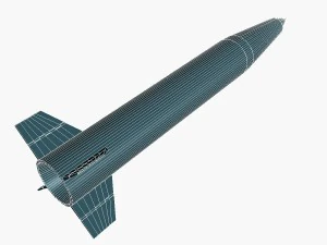 lora missile 3D Model