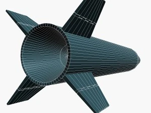 lora missile 3D Model