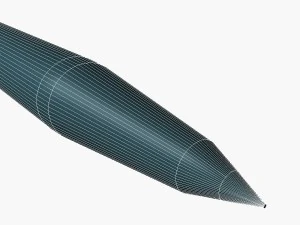 lora missile 3D Model