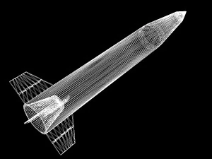 lora missile 3D Model