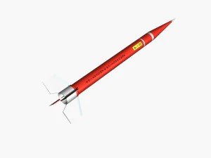 orion ii rocket 3D Model