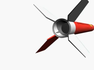 orion ii rocket 3D Model
