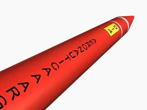orion ii rocket 3D Model