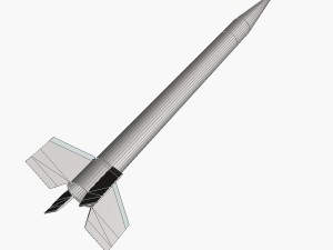 orion ii rocket Modèle 3D