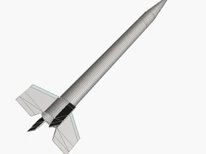 orion ii rocket 3D Model