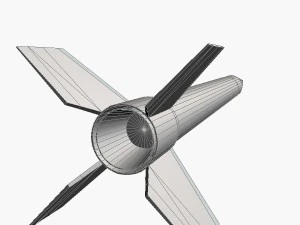 orion ii rocket 3D Model