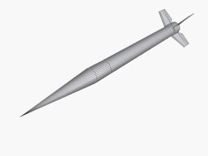 orion ii rocket 3D Model