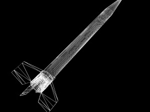 orion ii rocket 3D Model
