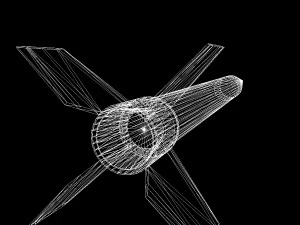 orion ii rocket 3D Model