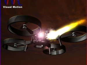 БПЛА-перехватчик 3D Модель