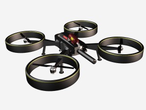 uav interceptor Modèle 3D