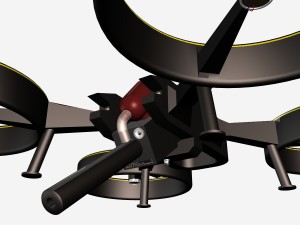 uav interceptor Modèle 3D