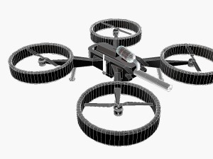 uav interceptor Modèle 3D