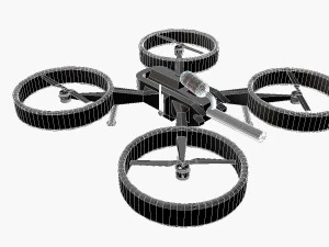 БПЛА-перехватчик 3D Модель