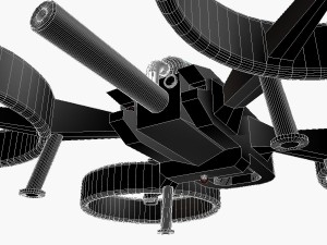 uav interceptor Modèle 3D