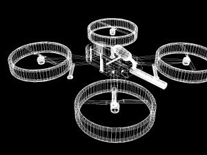 uav interceptor Modèle 3D