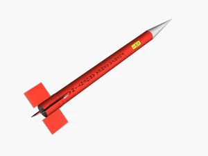 canopus ii rocket 3D Model