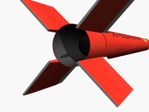 canopus ii rocket 3D Model