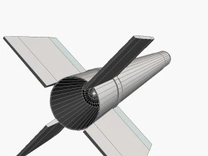 canopus ii rocket 3D Model